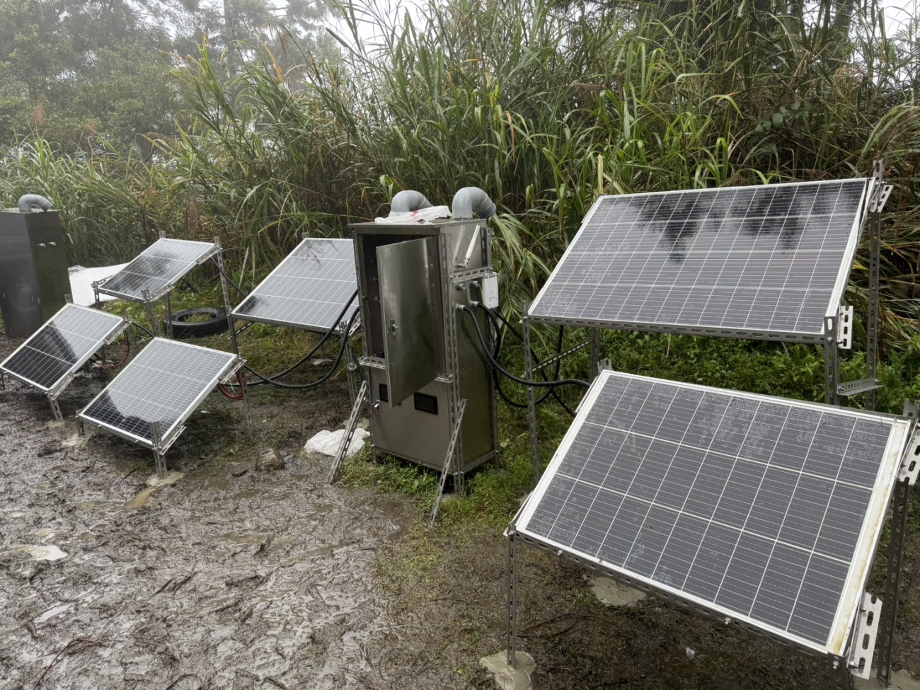 花蓮馬太鞍溪監控供電系統